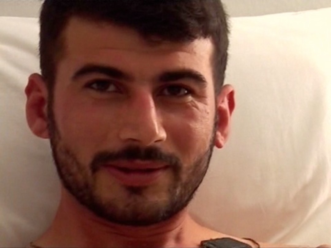 26 YEAR OLD TURKISH BOY WANKS HIS BIG DICK