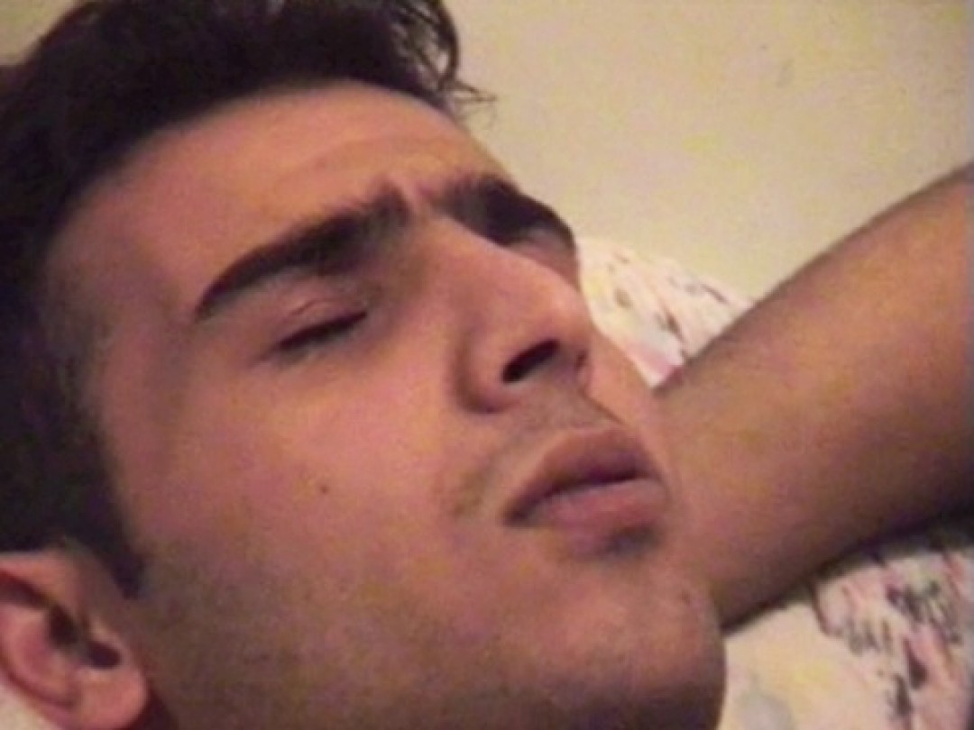 Handsome hairy turkish straight boy