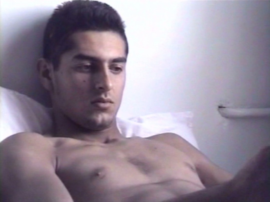 Very handsome turkish man shows his beautiful arab cock