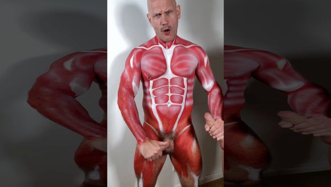 body painting gay