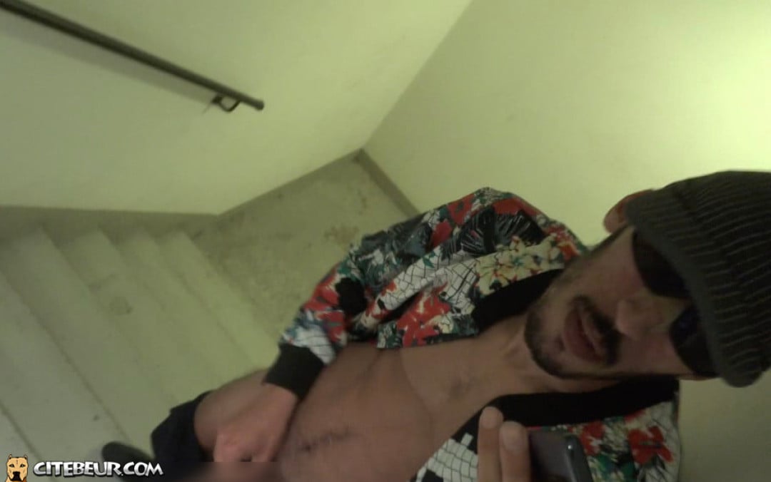 Come watch the big arab dick in the stairwell