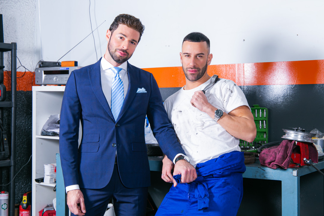 MENATPLAY Suited Car Mechanic 11