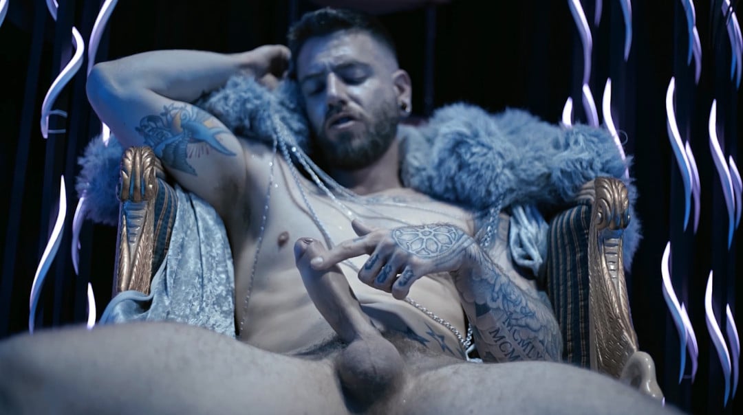 Blue Flame Six Hd - Fire and Ice : beard narcissus jerking off gay porn video on Darkcruising
