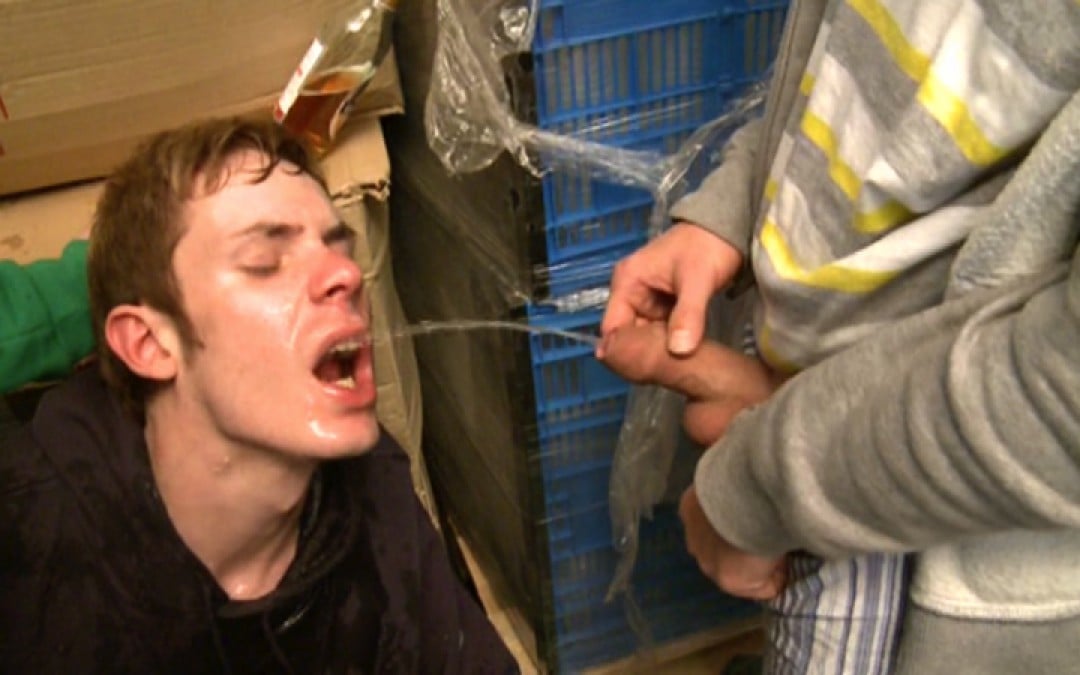 5 rascals' loads in the boy's mouth
