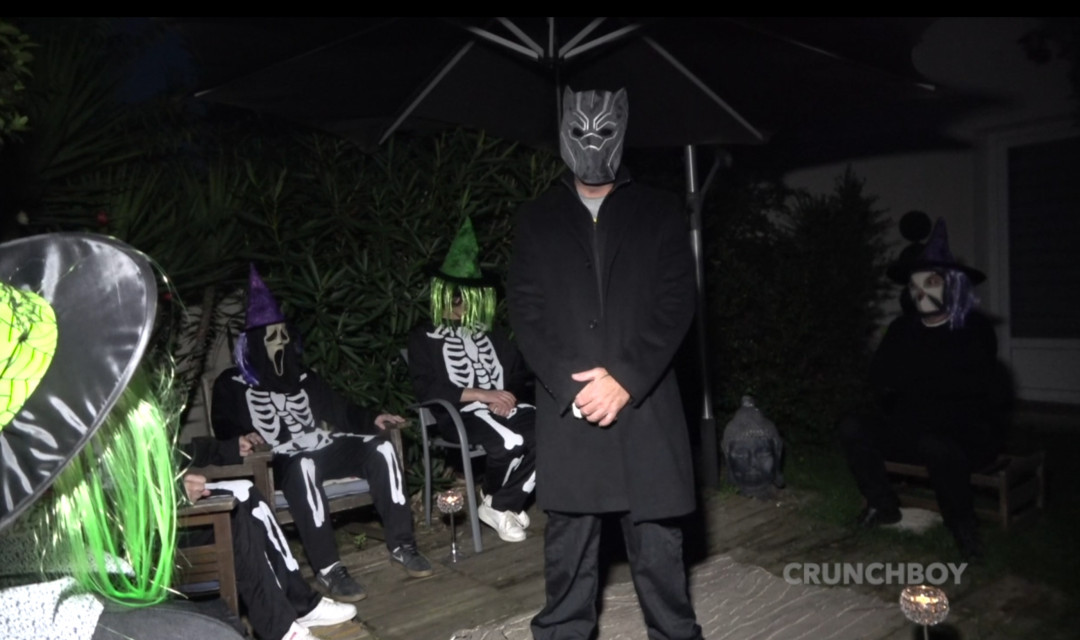 The Crunch Haloween 2021 ceremony! Dosing in public at night