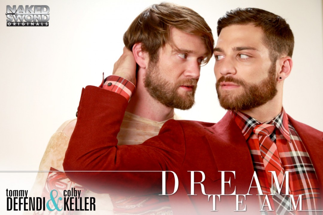 Tommy Defendi and Colby Keller do each-other's ass