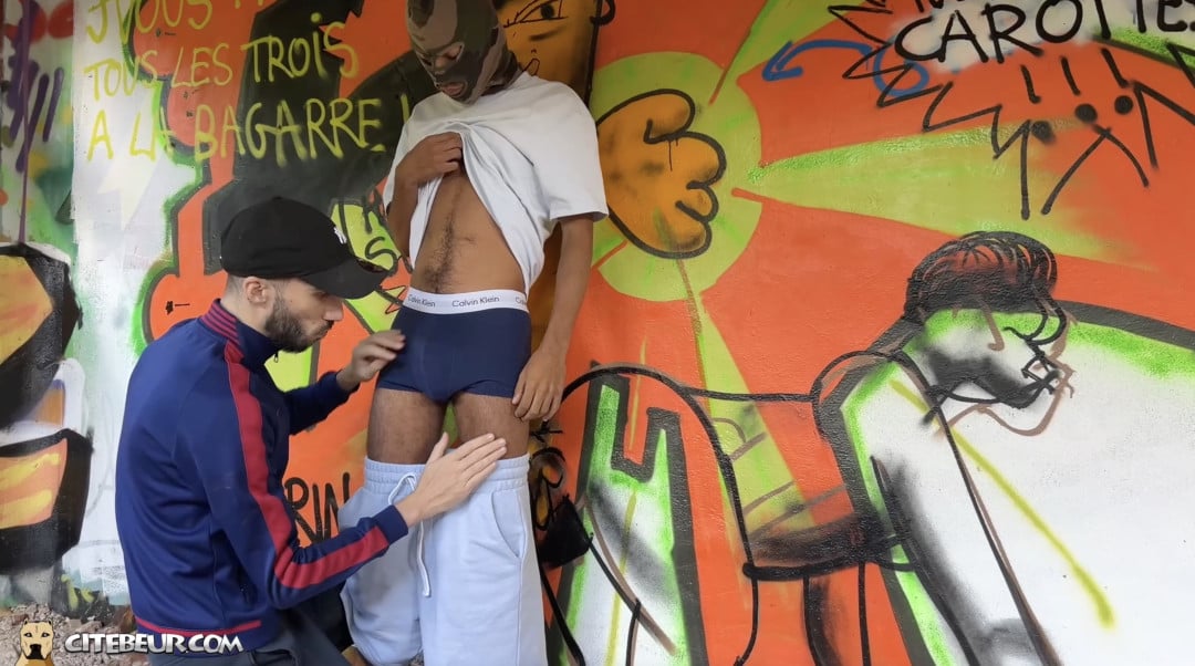 Akim la Matraque & Cocksucker – Raw Street Blowjob, XXL Dick, Gay Arab Vibes