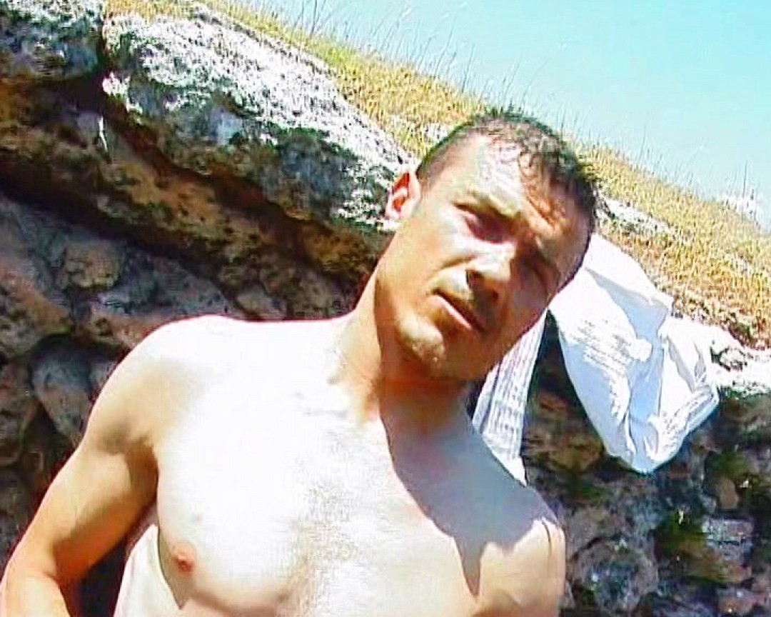 Algerian man in the nature