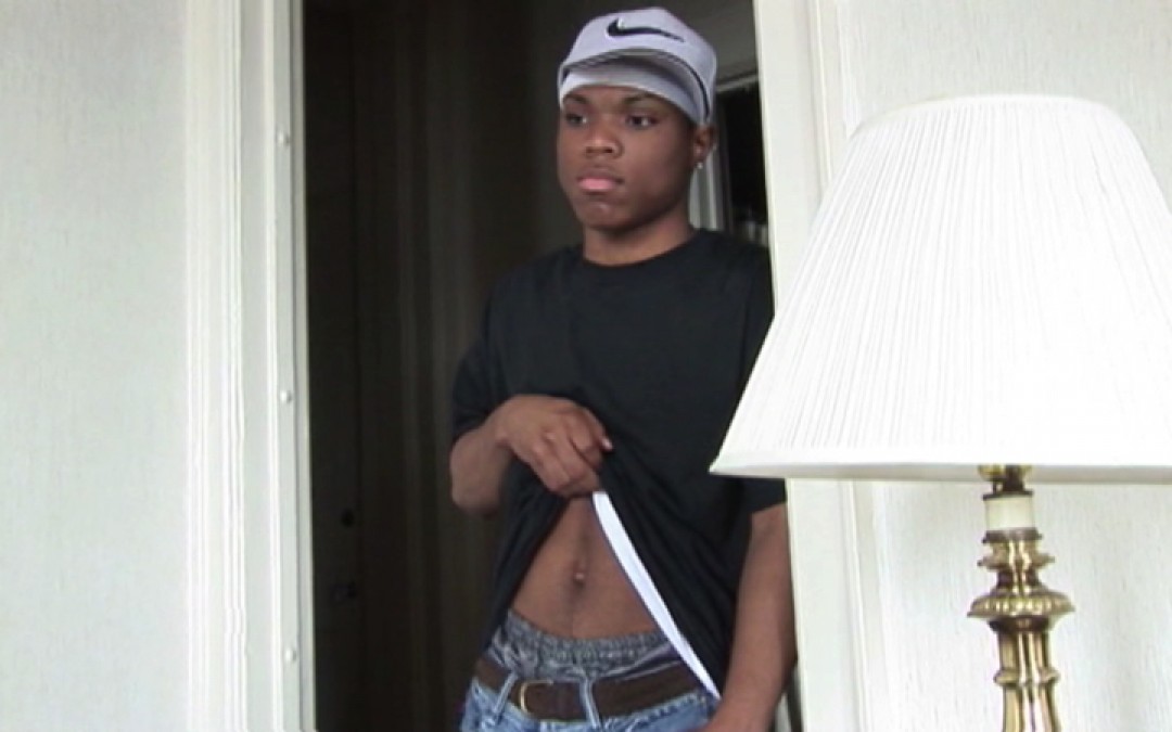 A Young Man's First Time in Front of the Camera