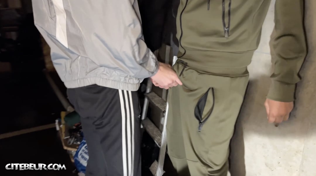 Big Arab Cock Deepthroated by Submissive Twink in the Hood