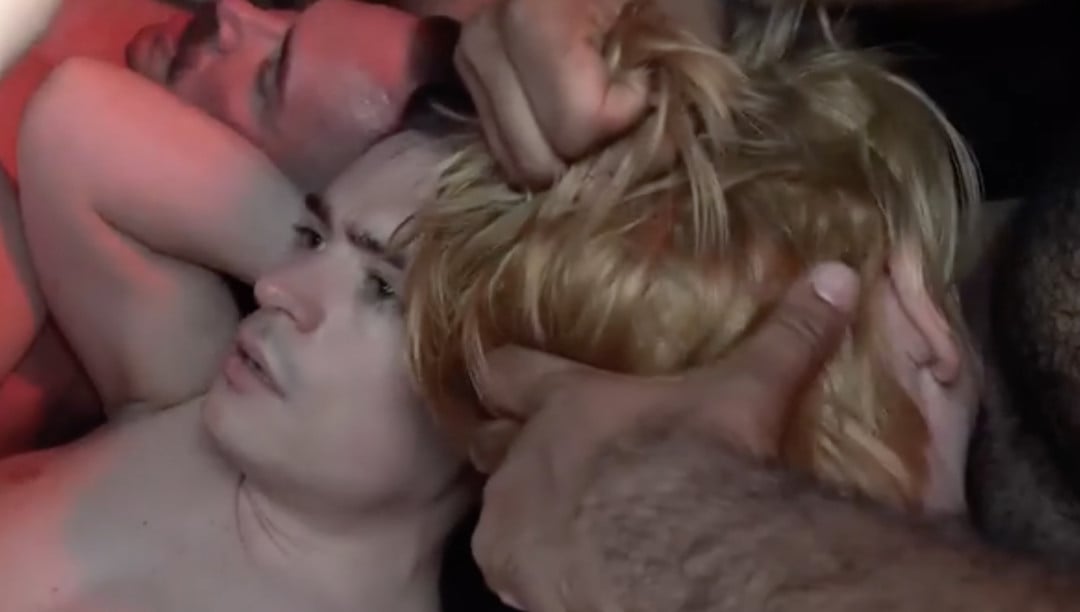 THE ULTIMATE GANGBANG ⭐ THE BIGGEST GAY ORGY OF ALL TIME!!! - 6