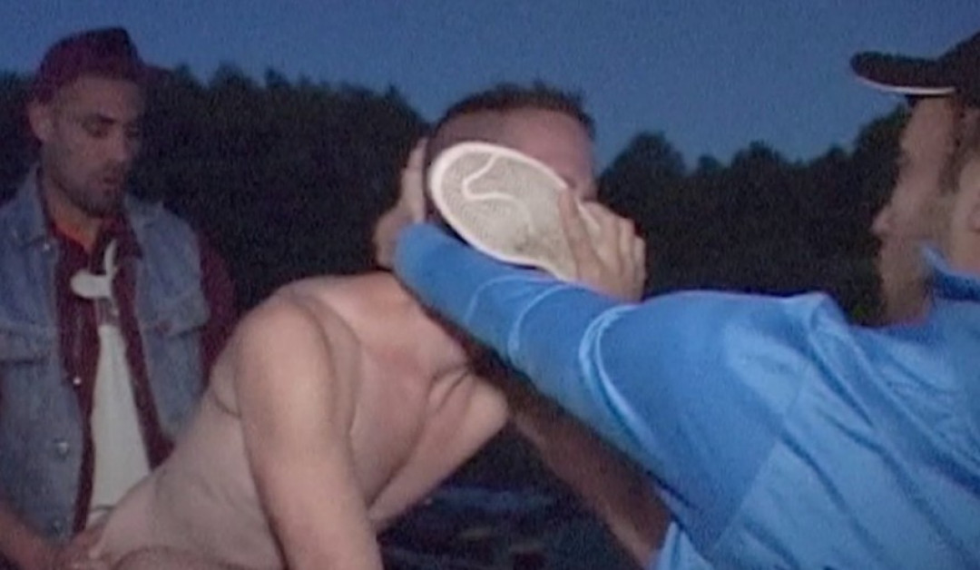 Hunted out and stud-humped by two big dick buddies