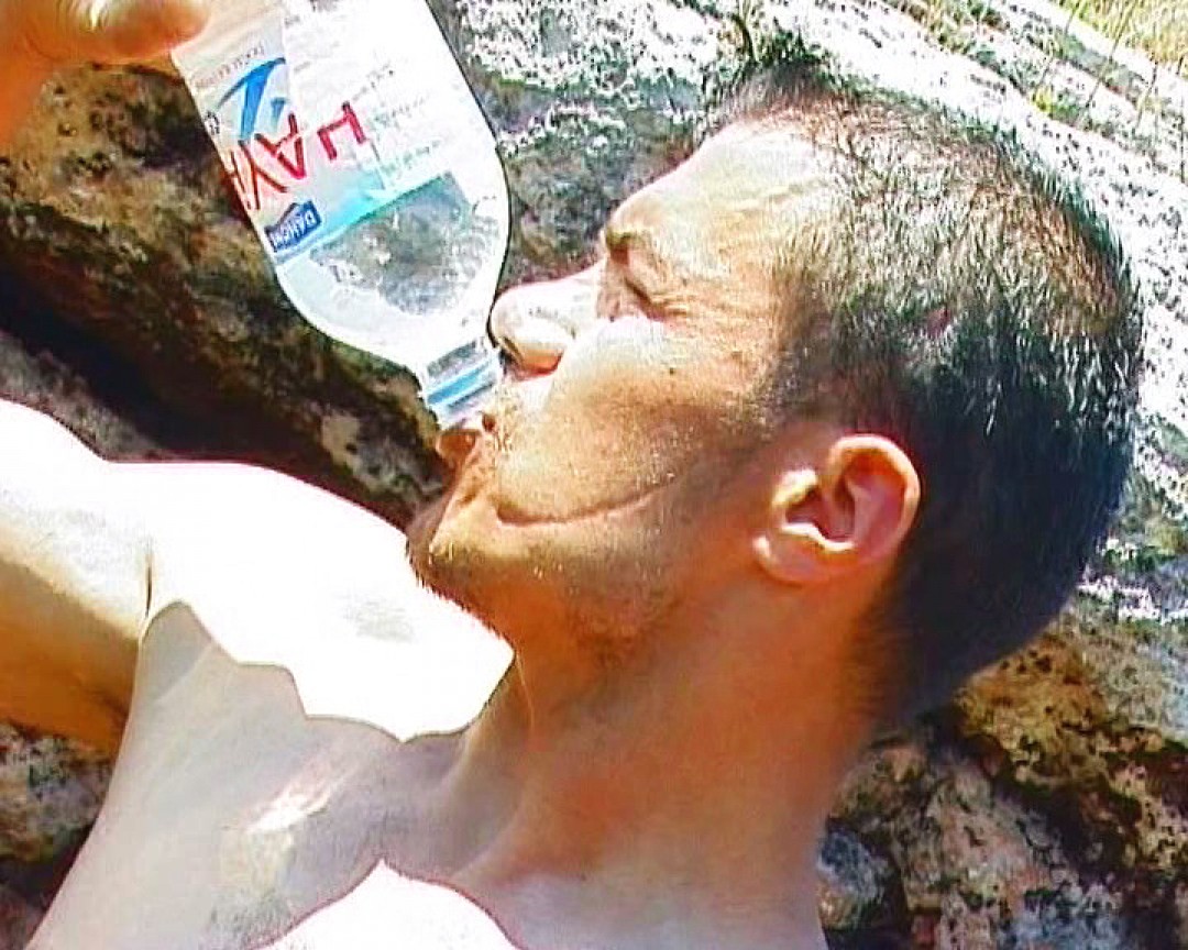 Algerian man in the nature