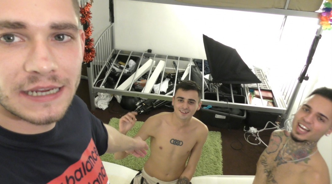 Webcam porn shoot Leo REX fuck Peter PINATA